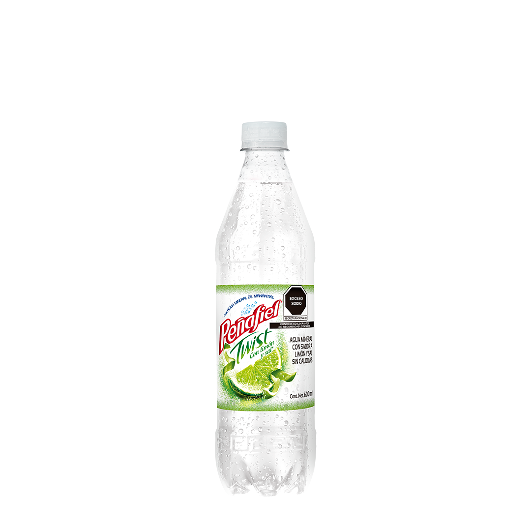 PEÑAFIEL TWIST LIMÓN 600ML 12PZS