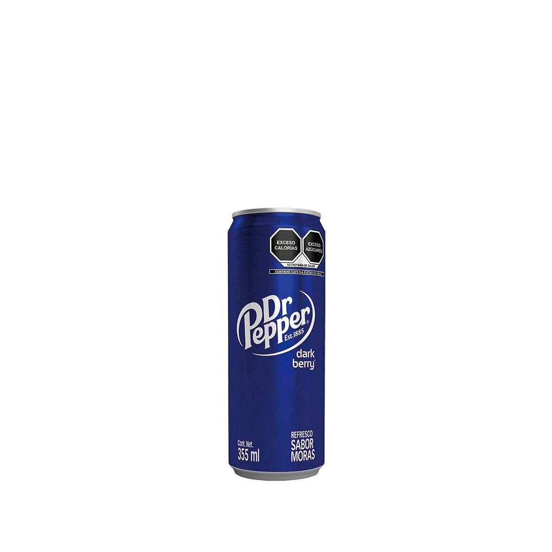 DR PEPPER DARK BERRY 355ML LATA 12PZS