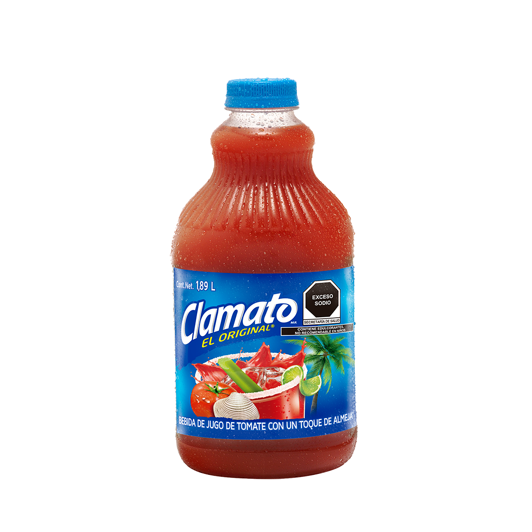 CLAMATO ALMEJA 1.89L 8PZS