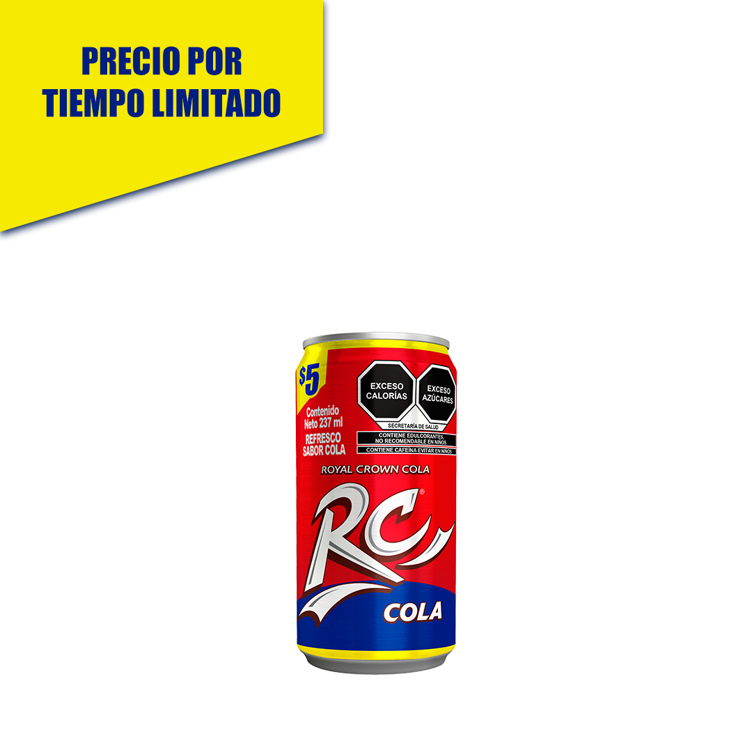 RC COLA 237ML LATA 12 PZS