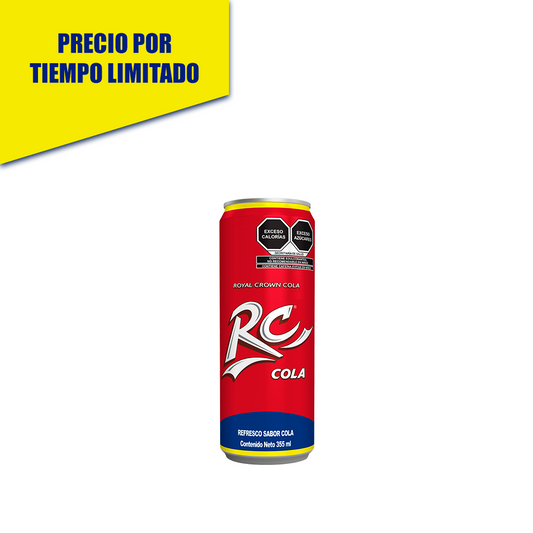 RC COLA 355ML LATA 12PZS
