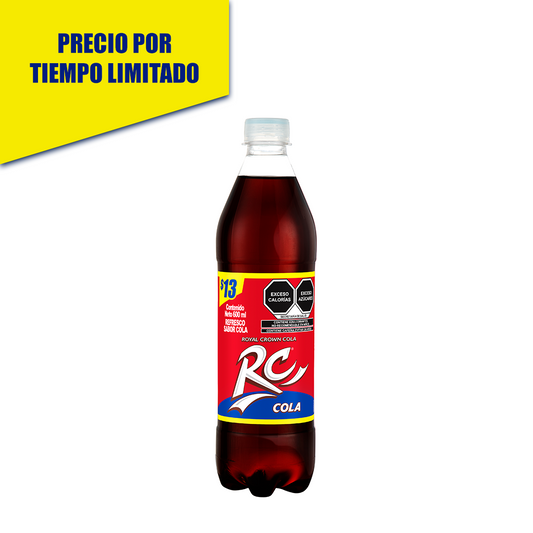 RC COLA 600ML 12 PZS