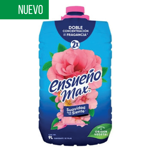 ENSUEÑO ZERO ENJ. MAX FRESCURA PRIMAVERAL GALON 9L