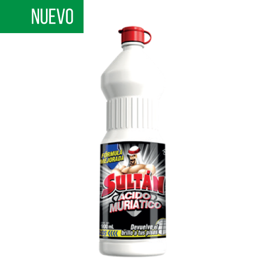 SULTAN ACIDO MURIATICO REGULAR 400ML 20 BOTELLAS