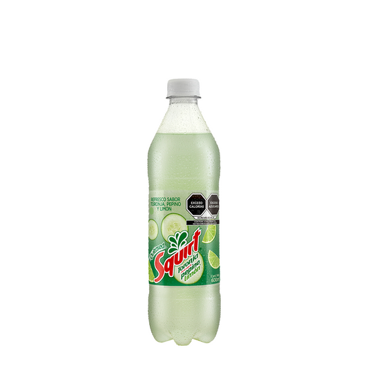 SQUIRT PEPINO LIMON 600ML 12PZS